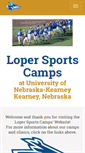 Mobile Screenshot of lopercamps.com
